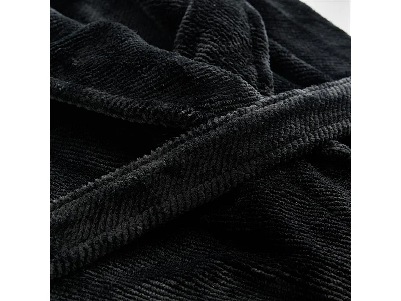 Peignoir Abila noir moyen 70 x 95