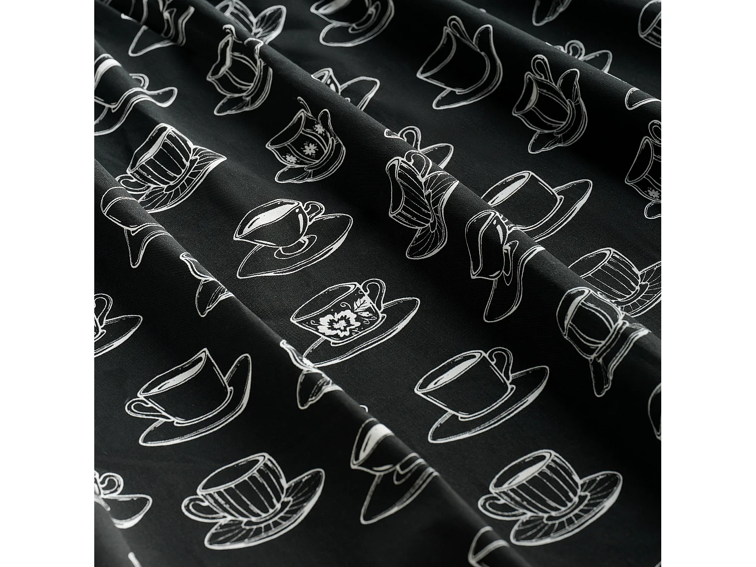 Schürze Silva mittelschwarz 90 x 142