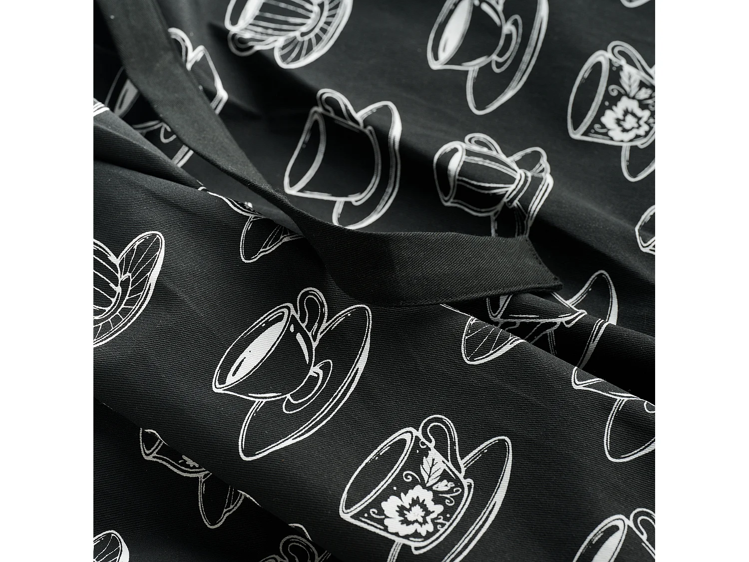 Schürze Silva mittelschwarz 90 x 142