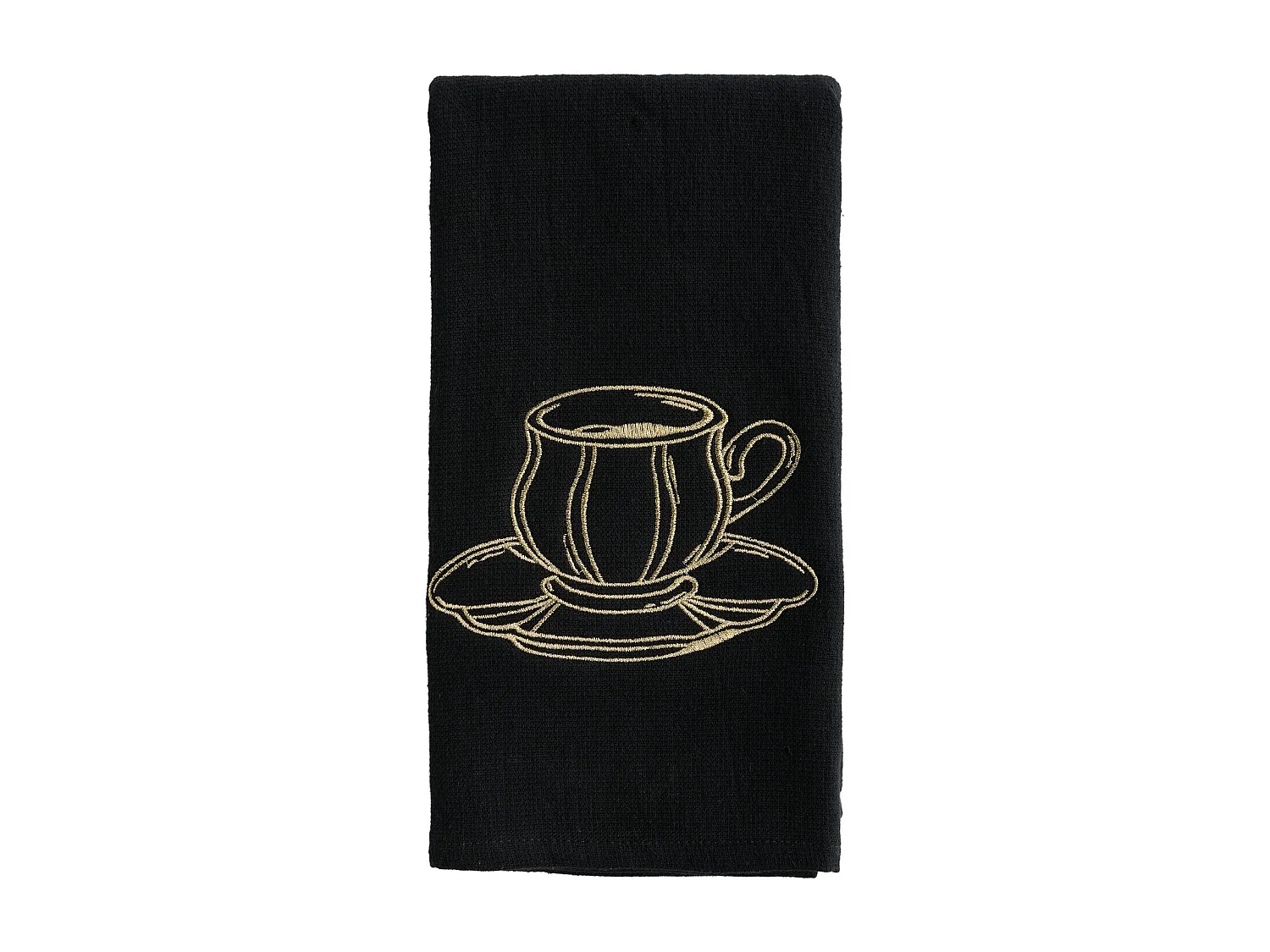 Geschirrtuch Silva mittelschwarz 37 x 50