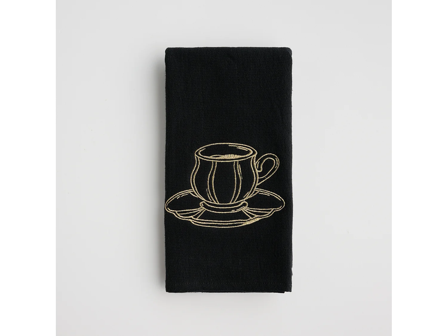 Geschirrtuch Silva mittelschwarz 37 x 50