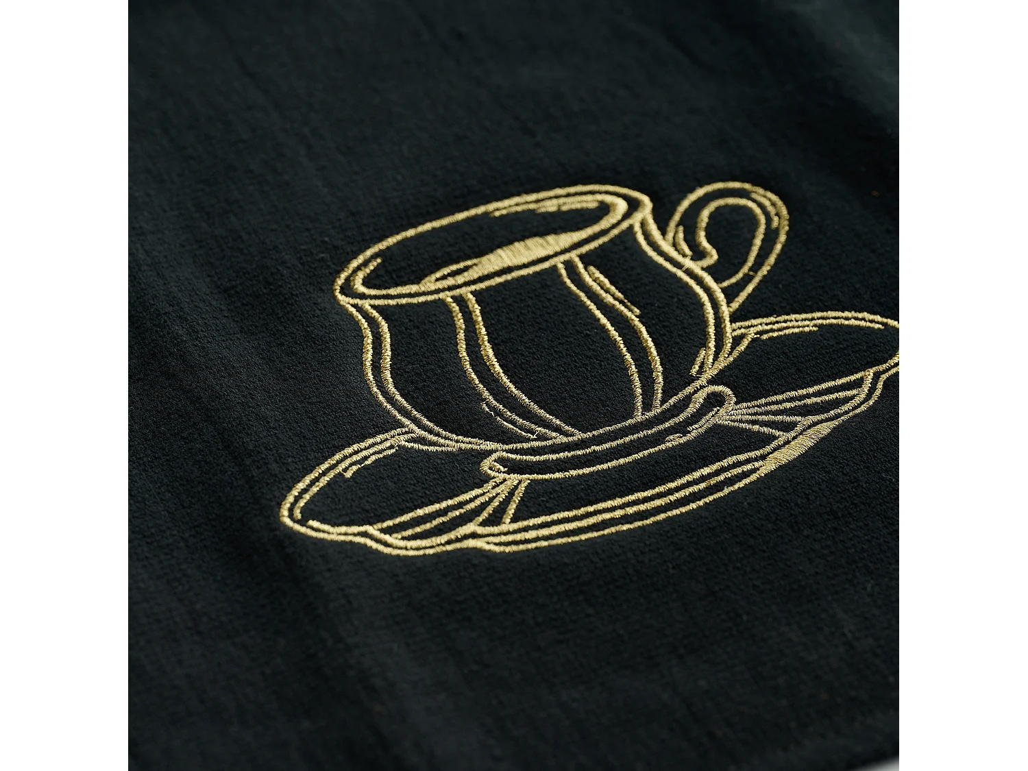 Geschirrtuch Silva mittelschwarz 37 x 50