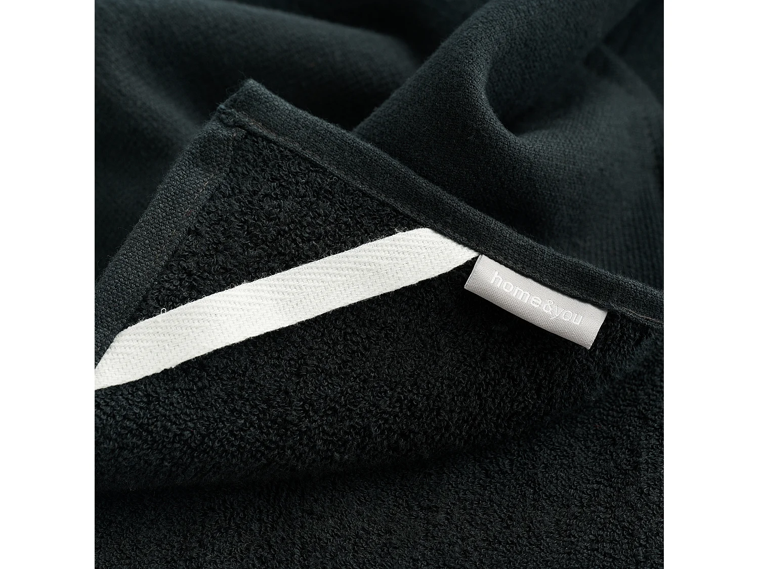 Geschirrtuch Silva mittelschwarz 37 x 50