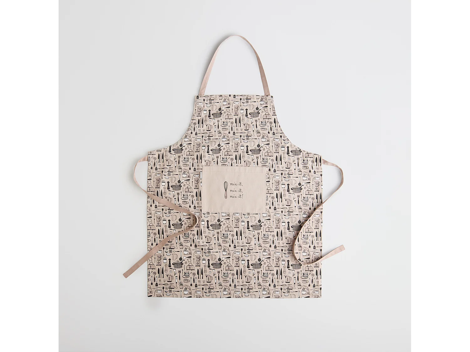 Tablier Utensillo Beige Moyen 70 x 85