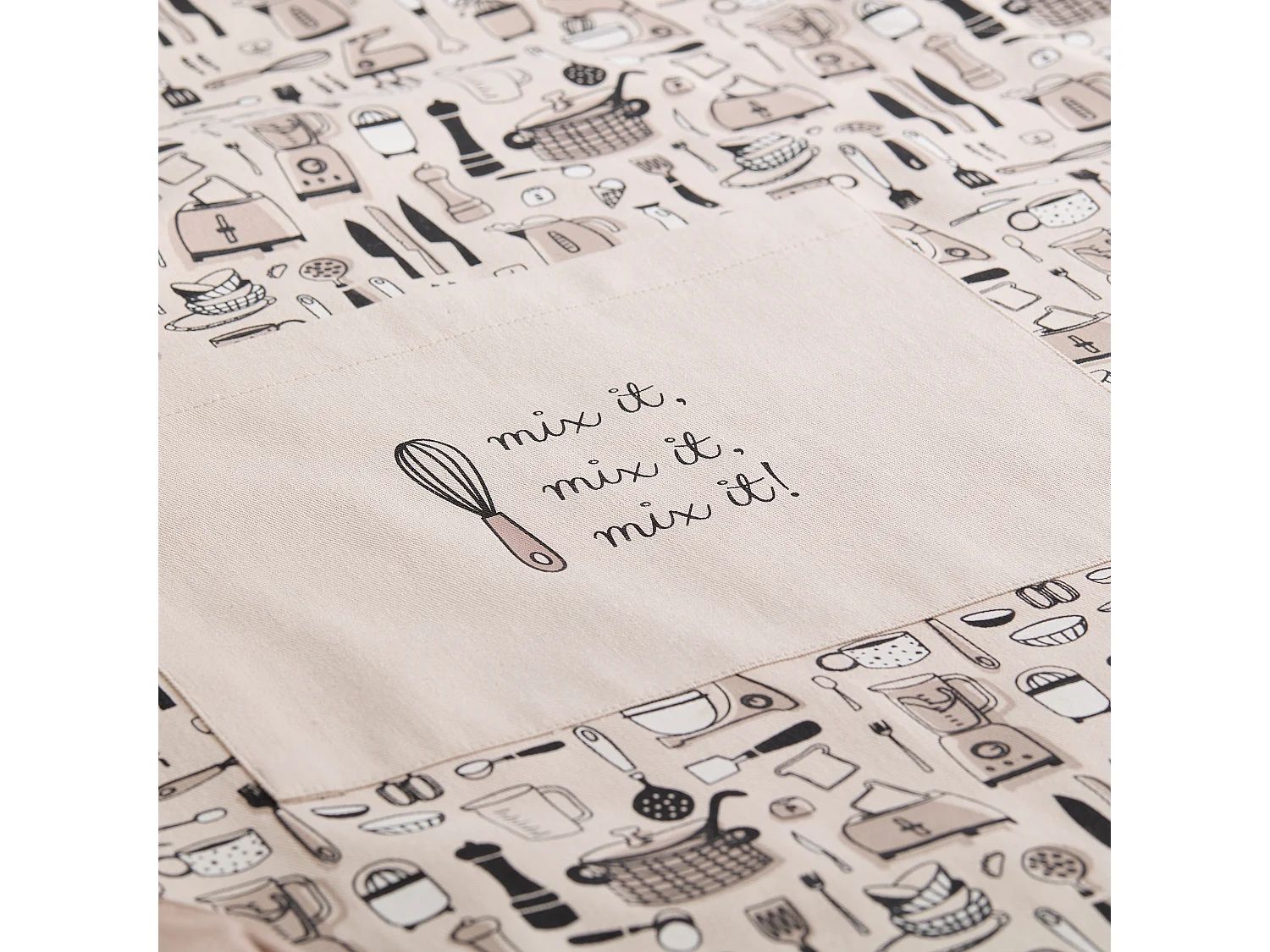 Tablier Utensillo Beige Moyen 70 x 85