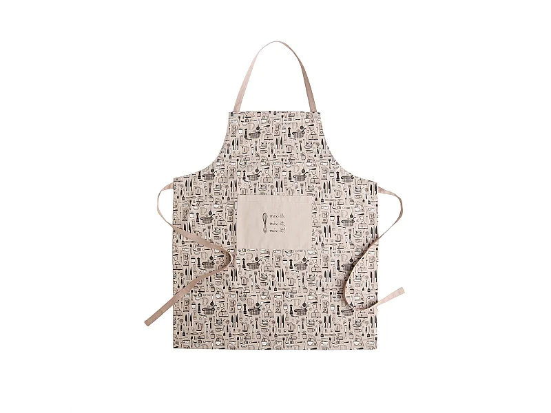 Tablier Utensillo Beige Moyen 70 x 85