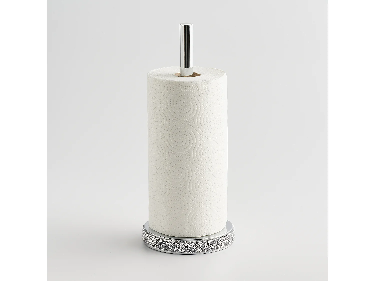 Papierhalter Crusstio Mittelsilber 37x15