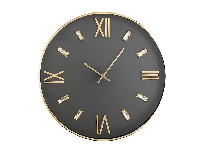 Wanduhr Lunex mittelschwarz 40 cm