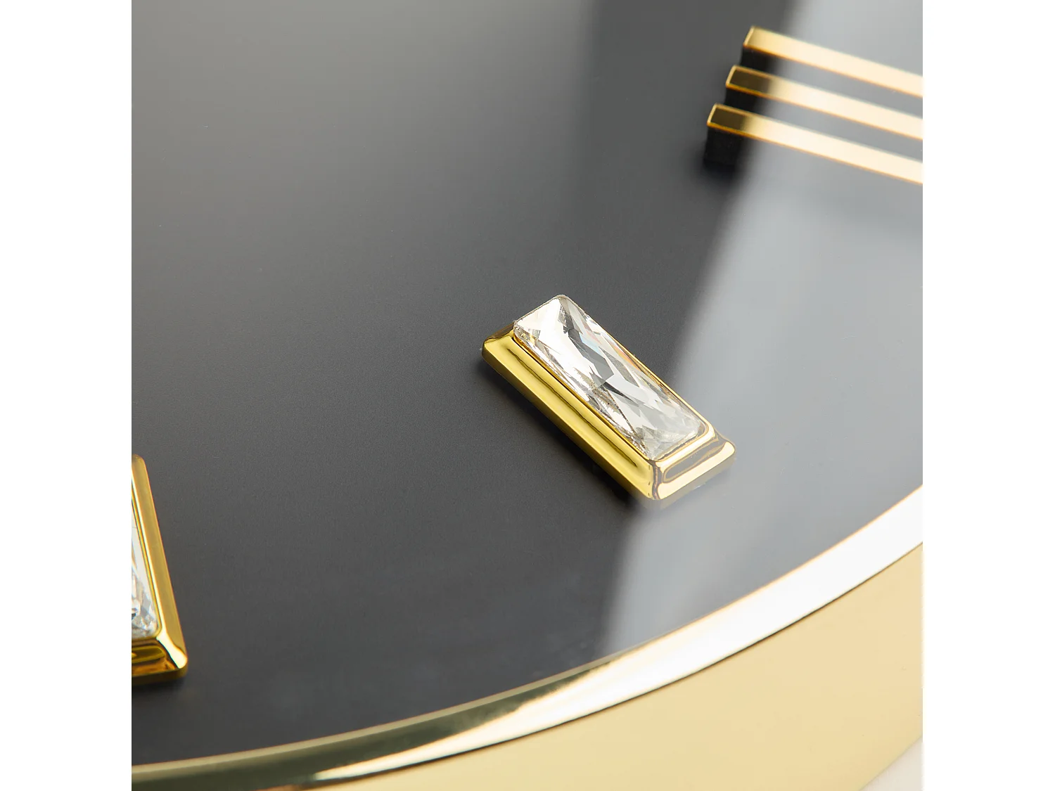 Wanduhr Lunex mittelschwarz 40 cm