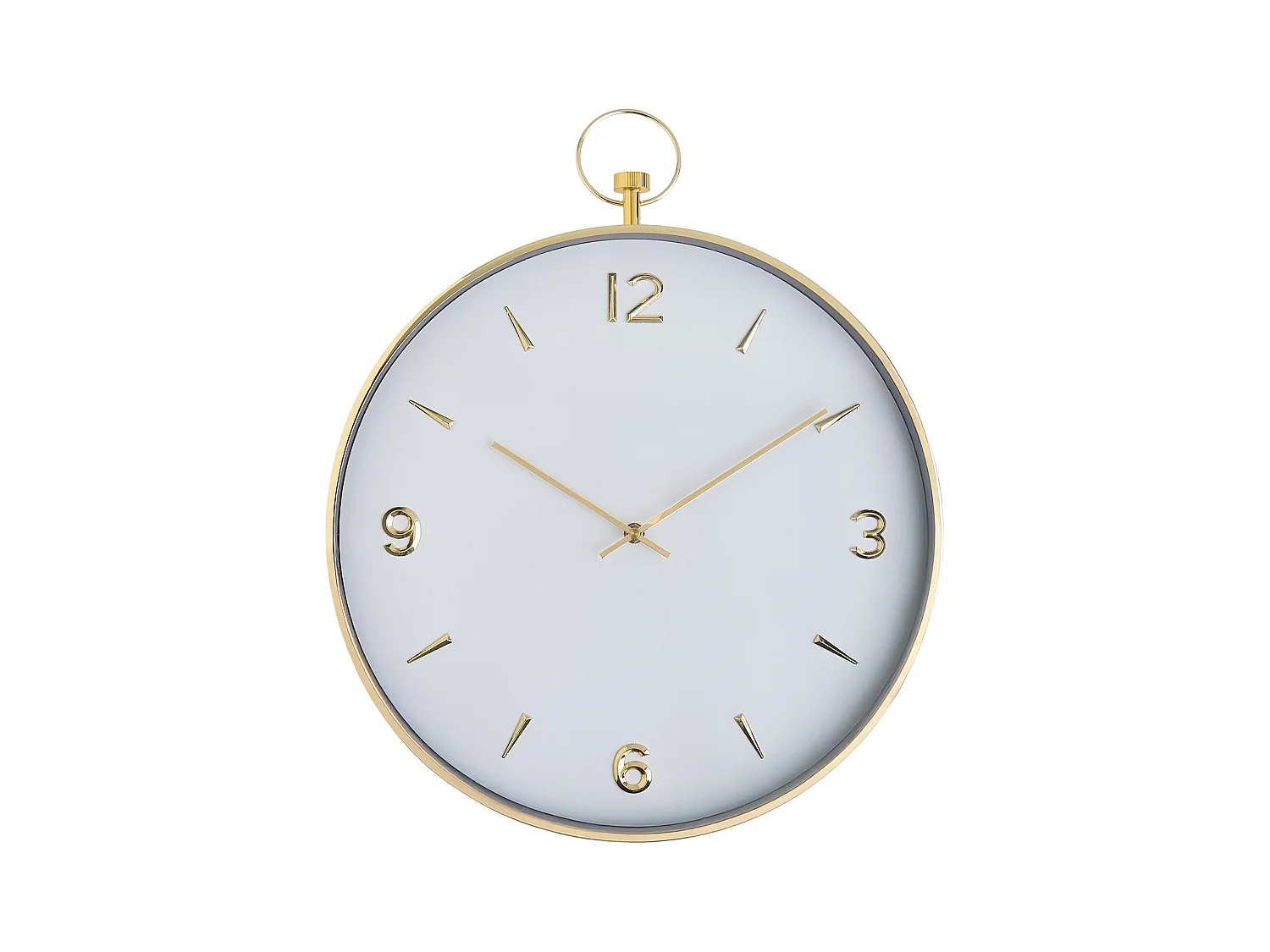 Wanduhr Tumis mittelweiß 6 x 40