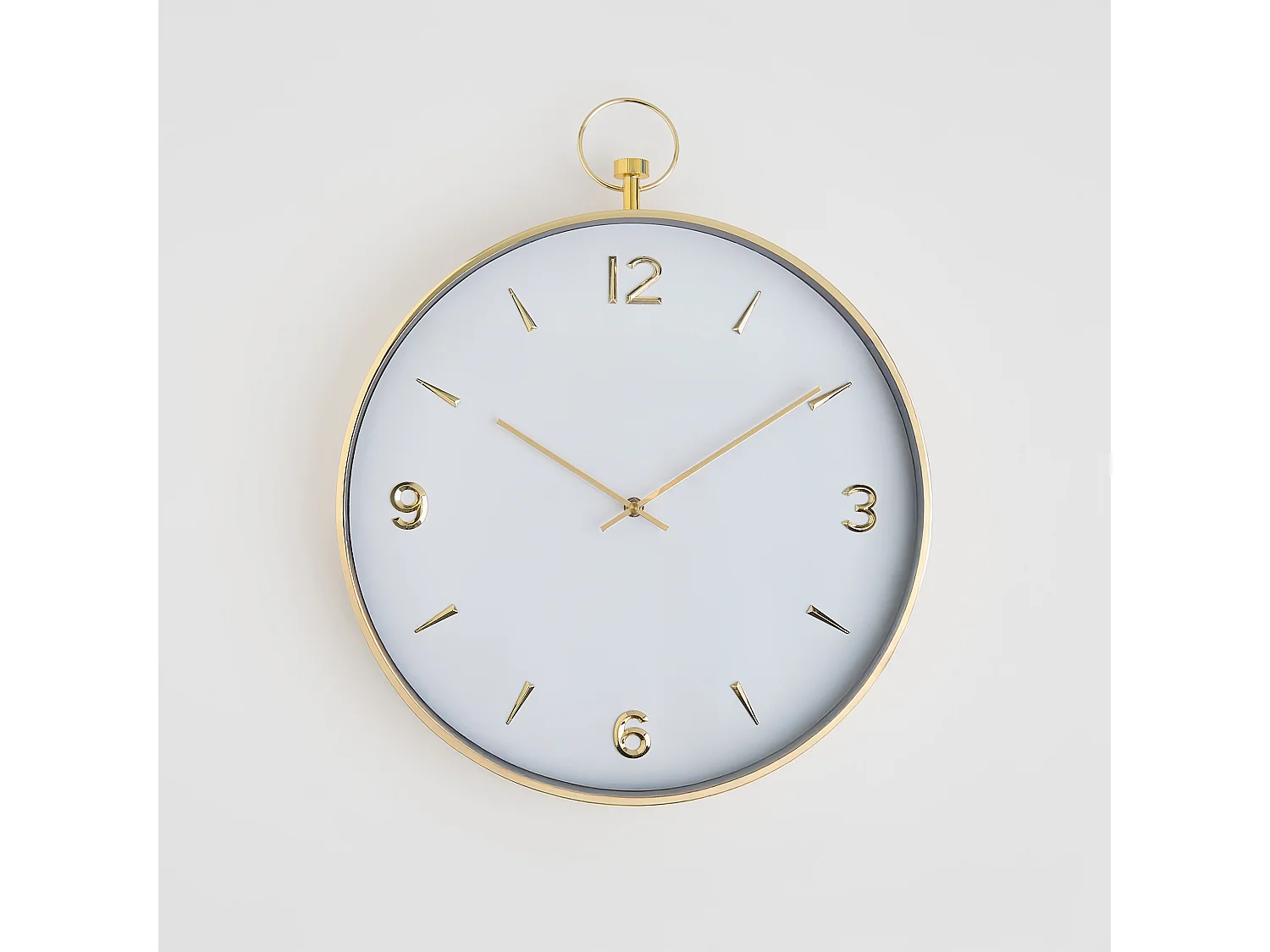 Wanduhr Tumis mittelweiß 6 x 40