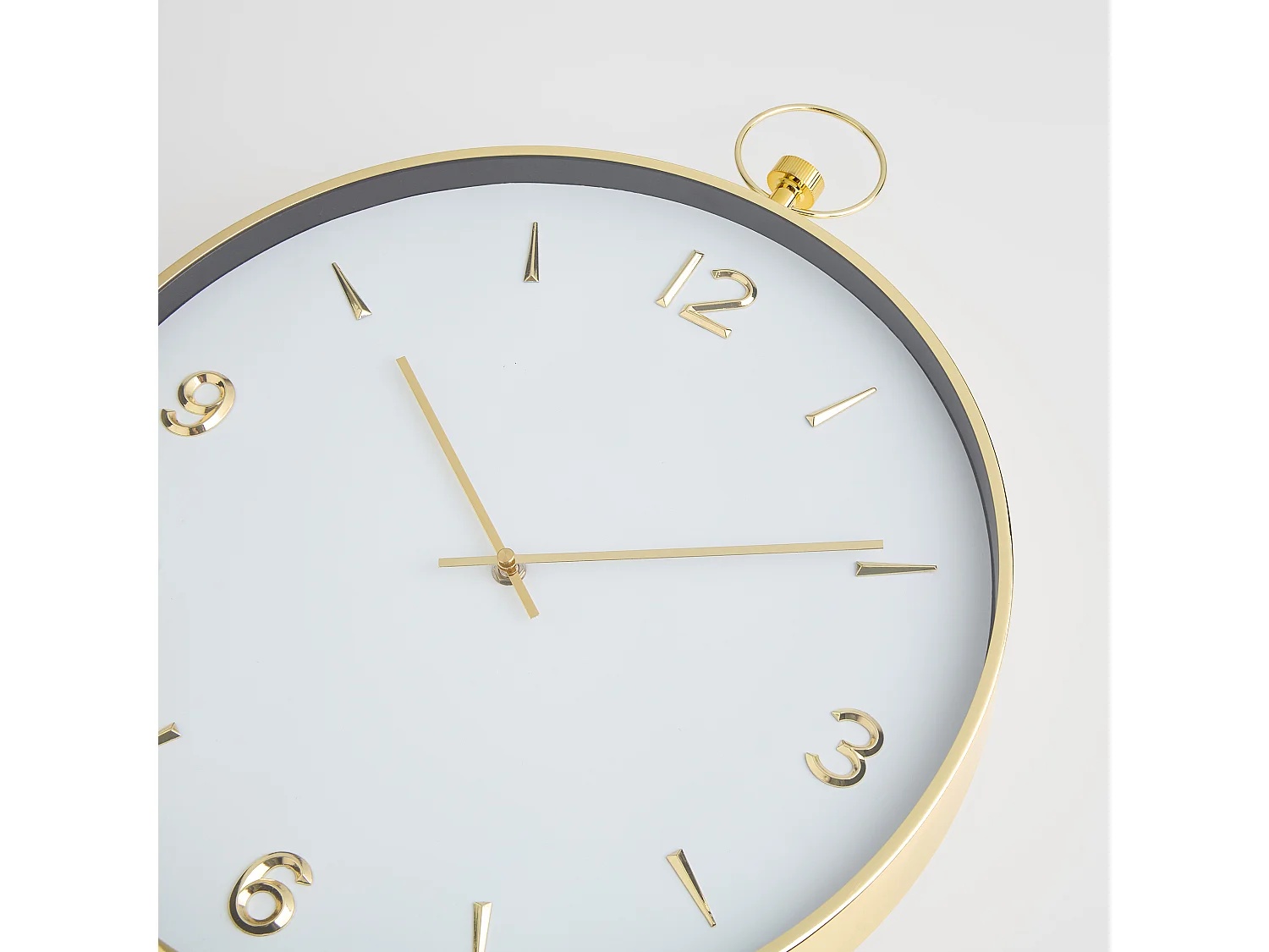 Wanduhr Tumis mittelweiß 6 x 40