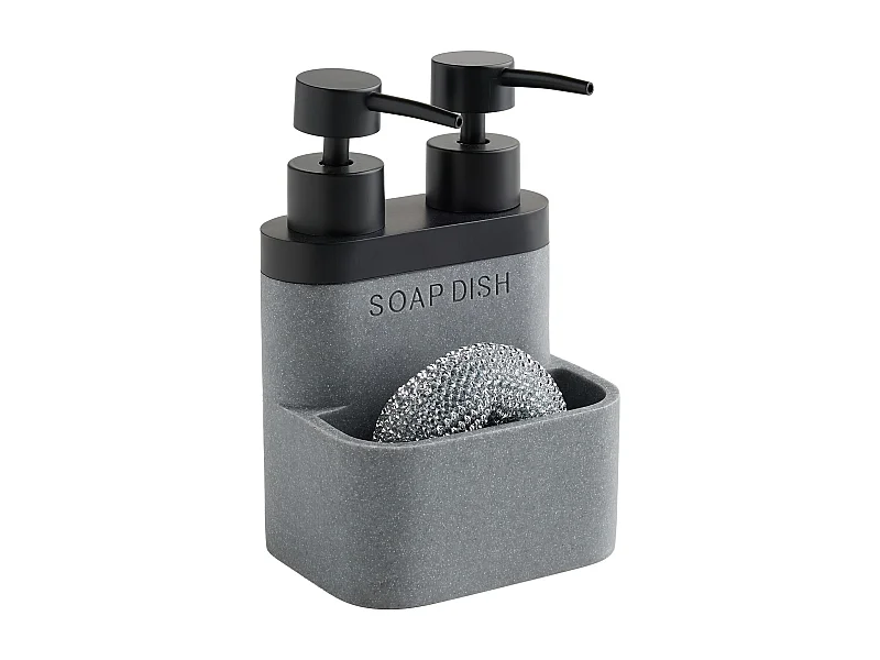 Distributeur Avec Support Pour Éponge Duadi 150ml Gris Moyen