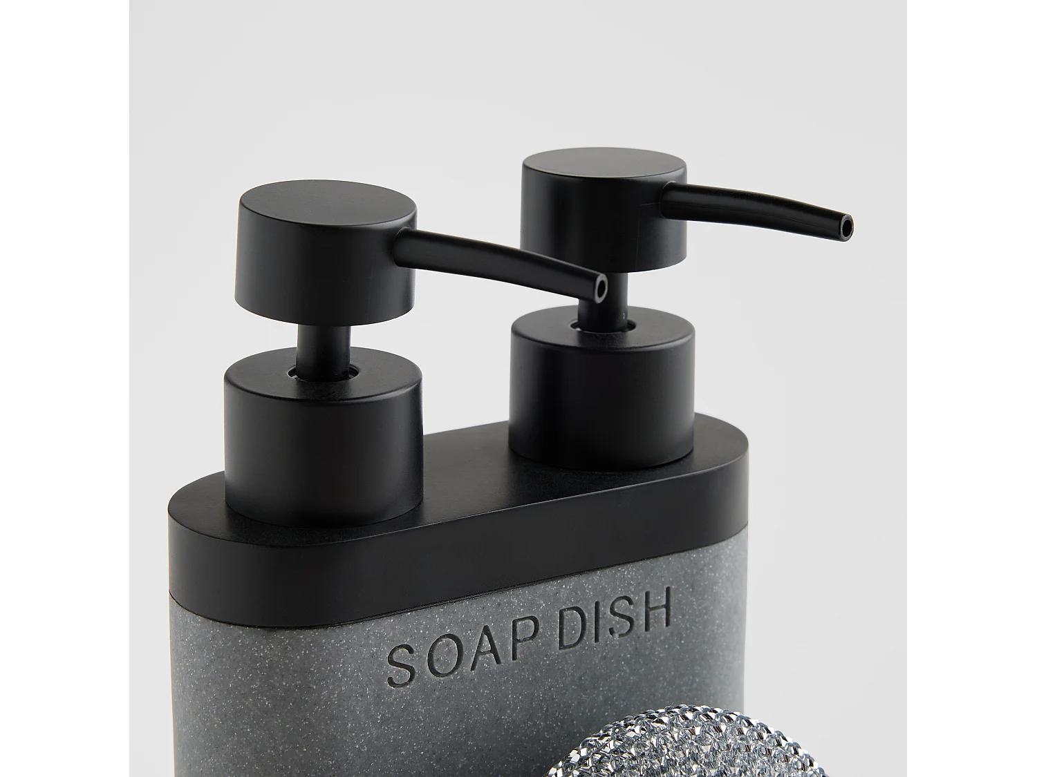 Distributeur Avec Support Pour Éponge Duadi 150ml Gris Moyen