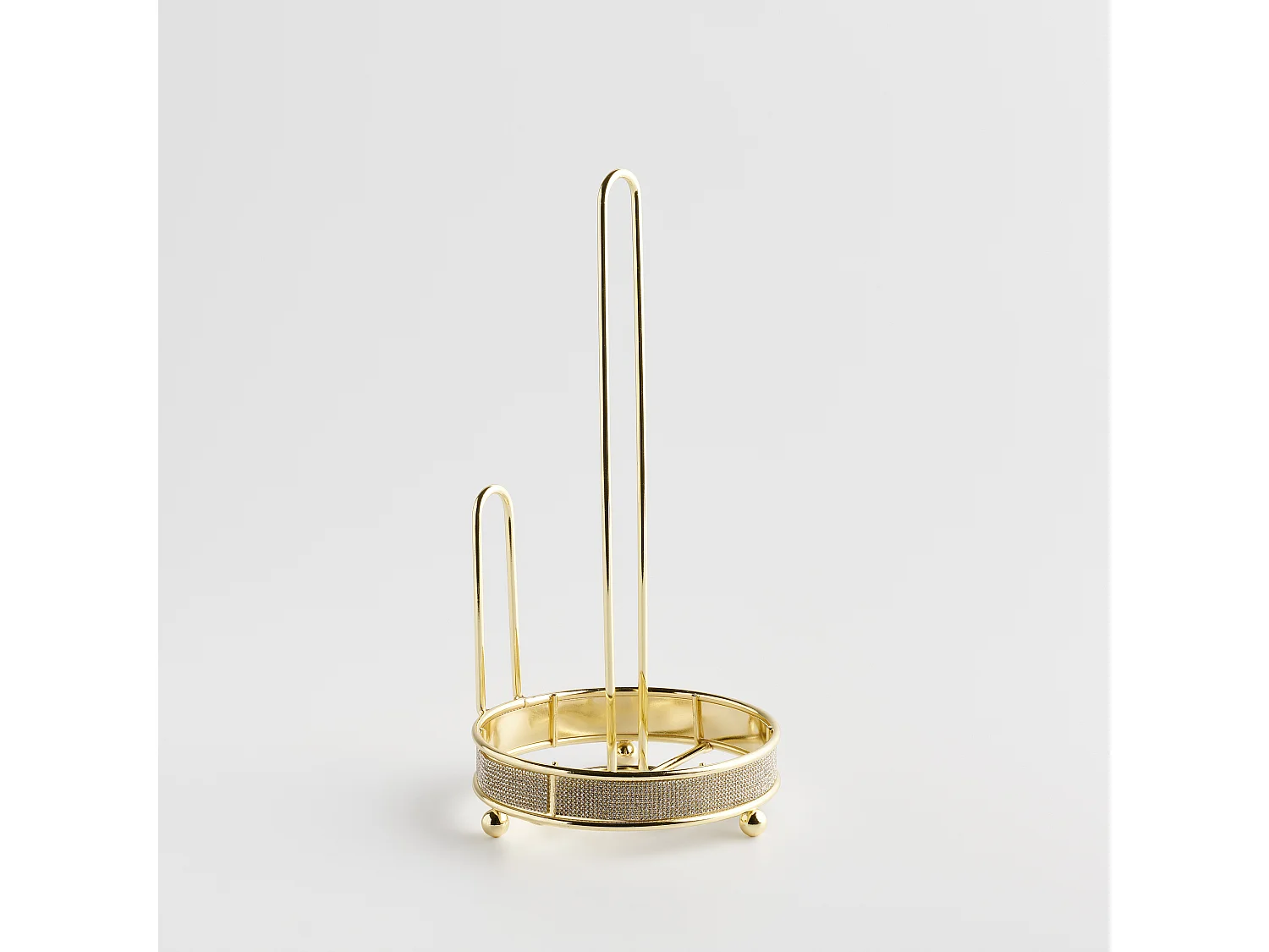 Papierhalter Diamondo mittleres Gold 33x16