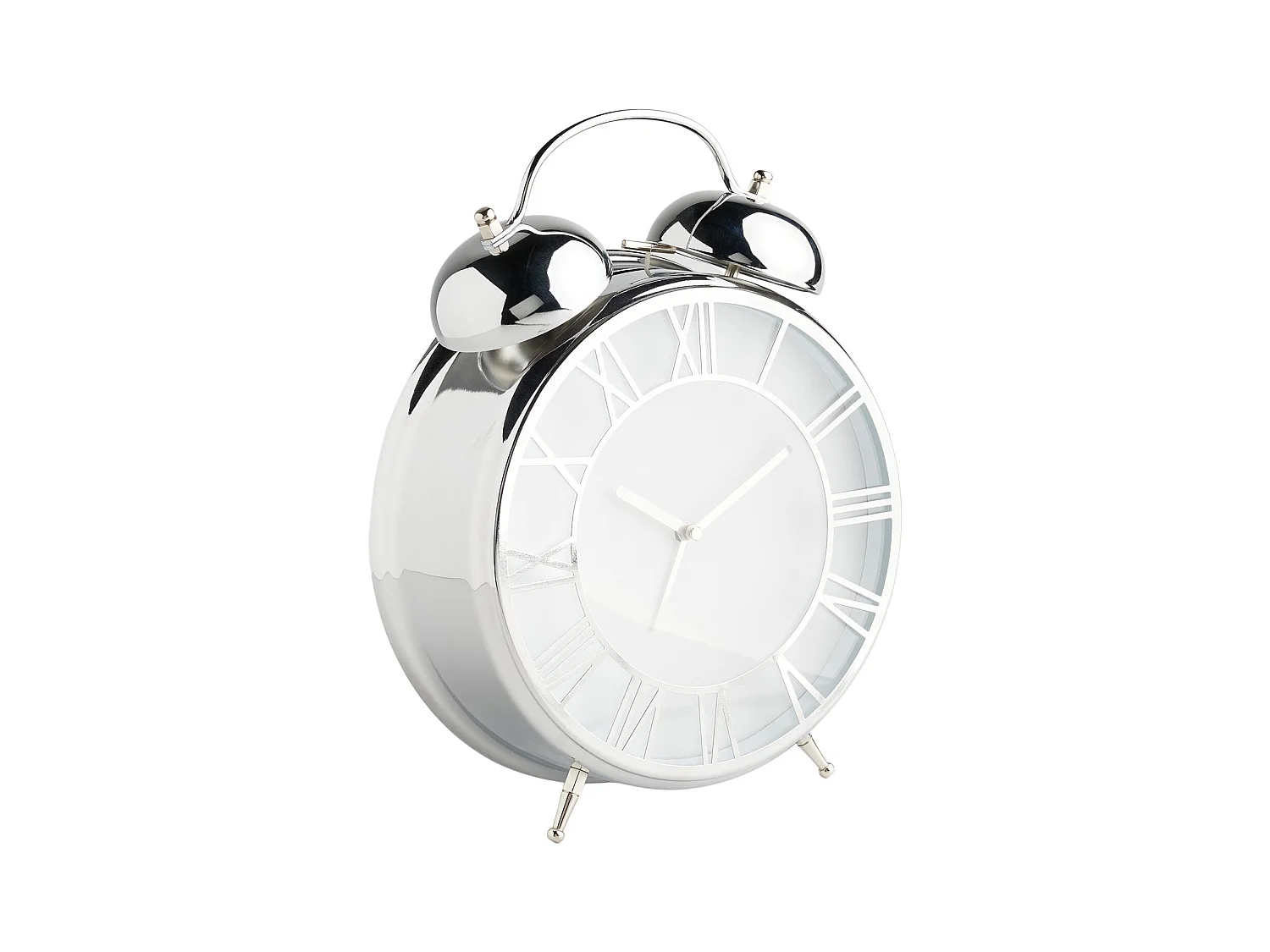 Standuhr Castil Mittelsilber 29.5 x 8 x 23.5