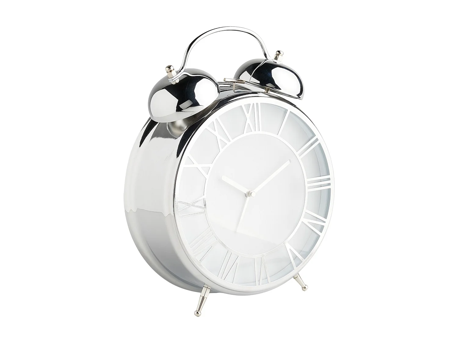 Standuhr Castil Mittelsilber 29.5 x 8 x 23.5