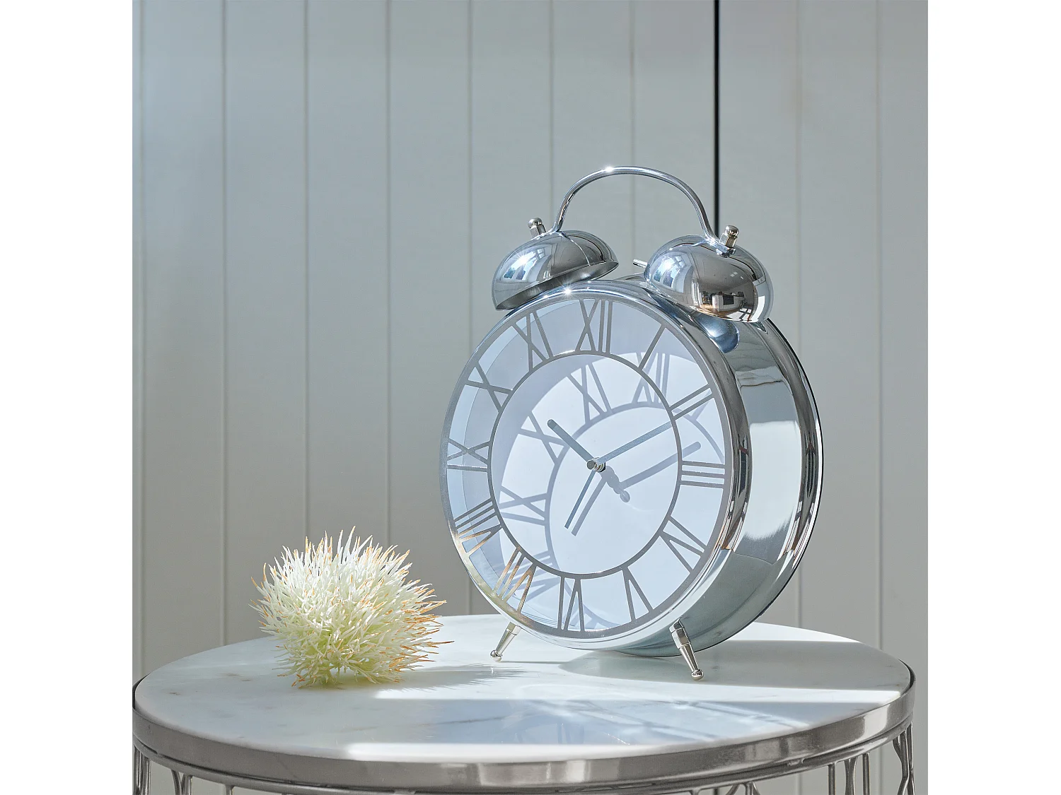 Standuhr Castil Mittelsilber 29.5 x 8 x 23.5