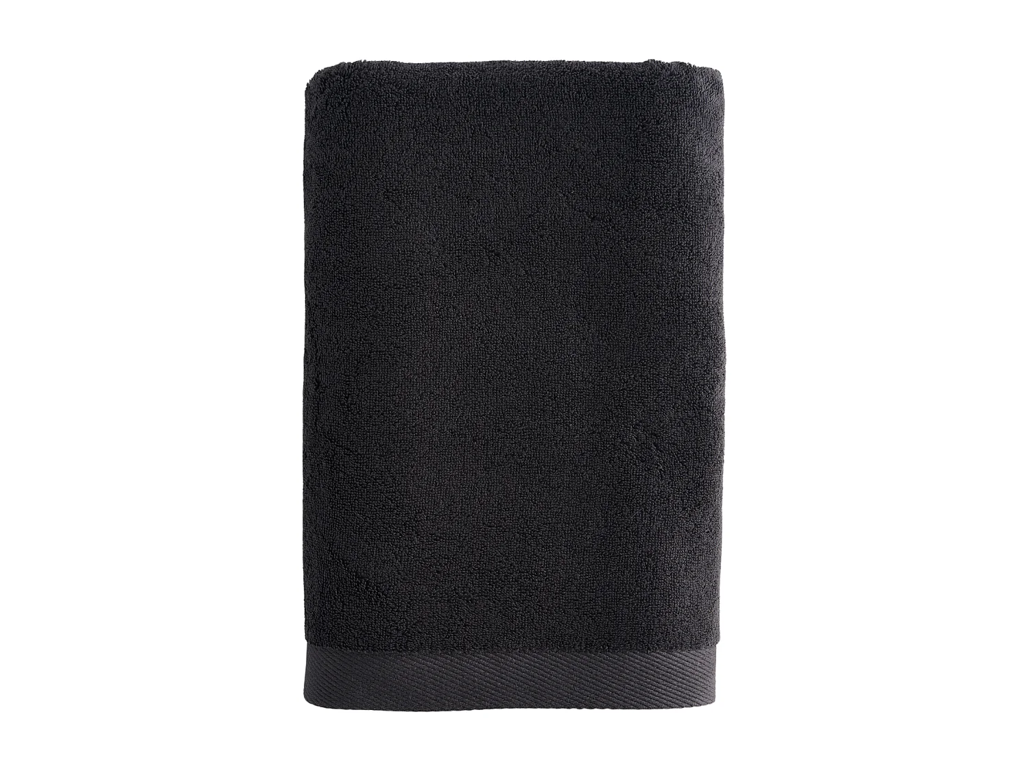 Serviette en coton égyptien Spa gris foncé 70 x 130