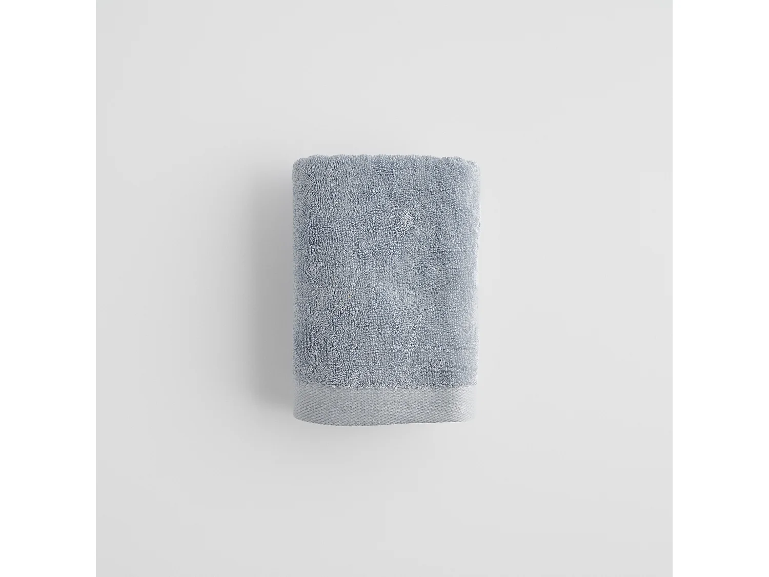 Serviette en coton égyptien Spa bleu clair 50 x 90