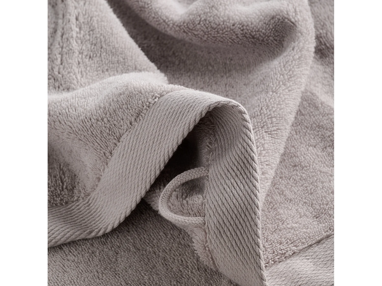 Handtuch Spa hellgrau 70x130