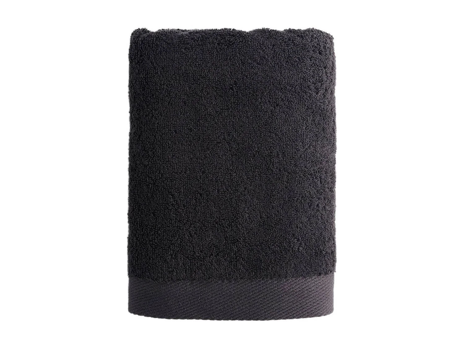 Serviette en coton égyptien Spa gris foncé 50 x 90