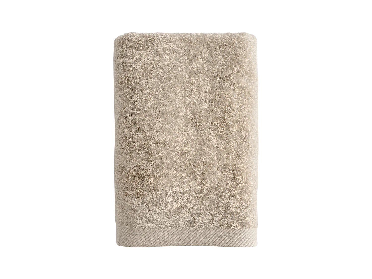 Serviette en coton égyptien Spa beige clair 70 x 130