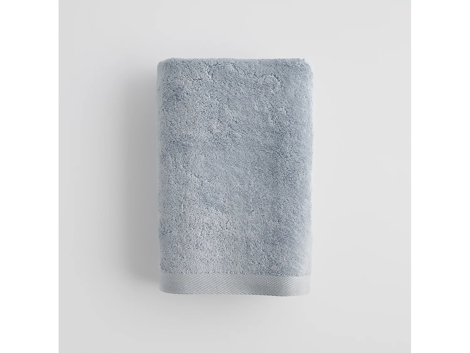 Serviette en coton égyptien Spa bleu clair 70 x 130