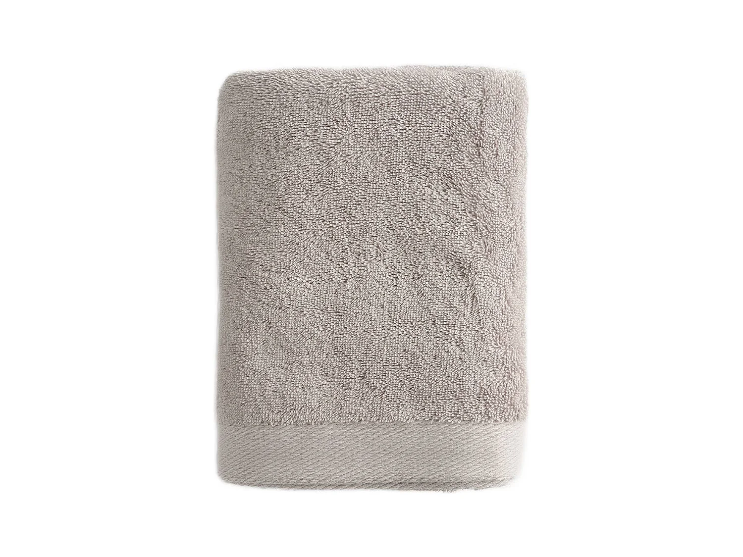 Serviette en coton égyptien Spa gris clair 50 x 90