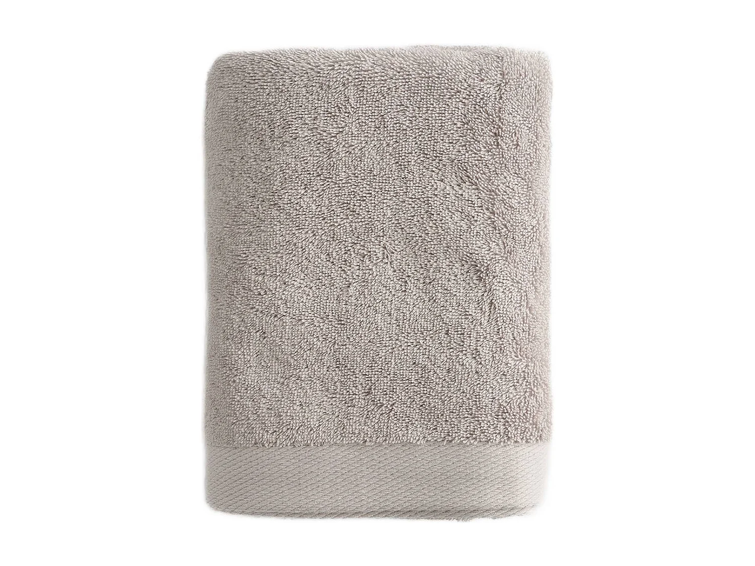 Serviette en coton égyptien Spa gris clair 50 x 90