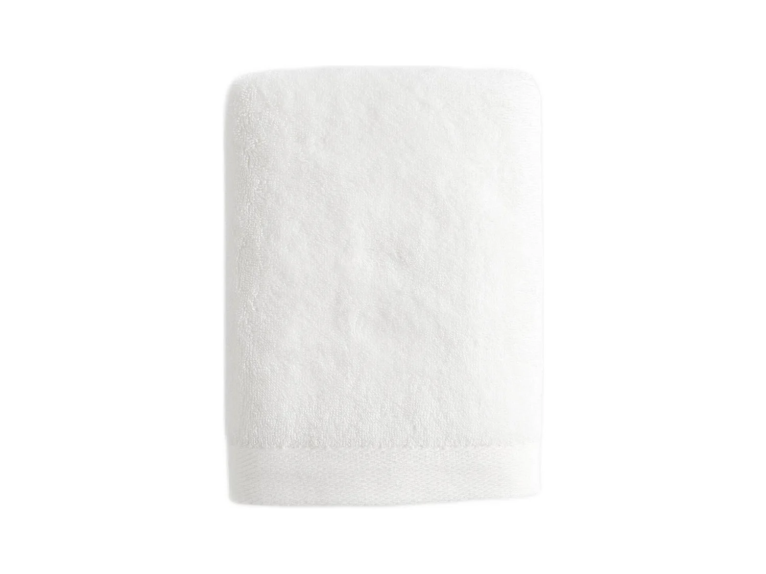 Serviette en coton égyptien Spa 50x90 Blanc Moyen