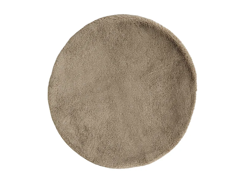 Teppich Trico mittelgrau 80x80 cm