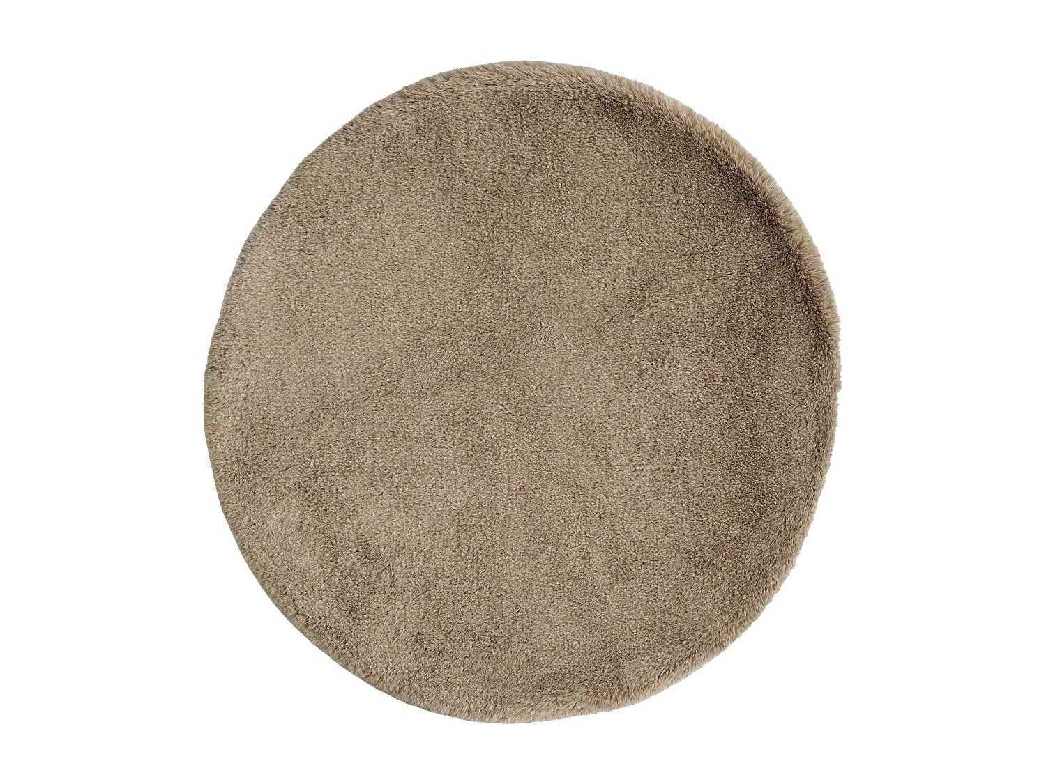 Teppich Trico mittelgrau 80x80 cm