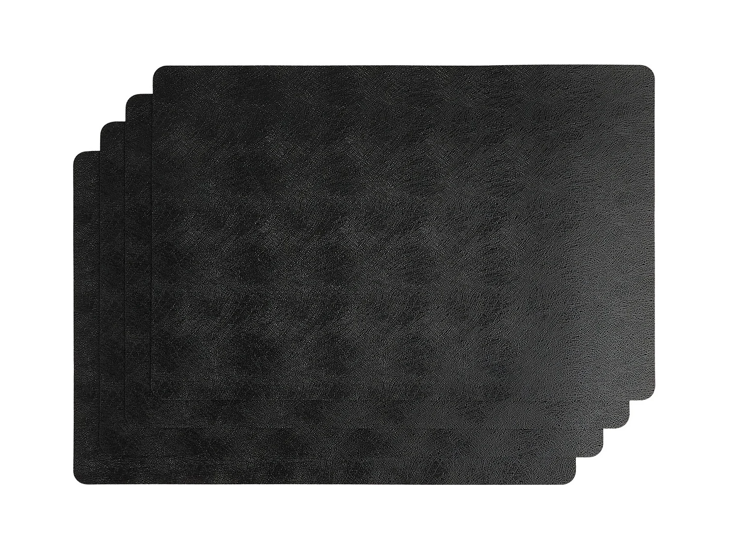 Dekoratives Tischset Bowenalio 45x30 Mittelschwarz