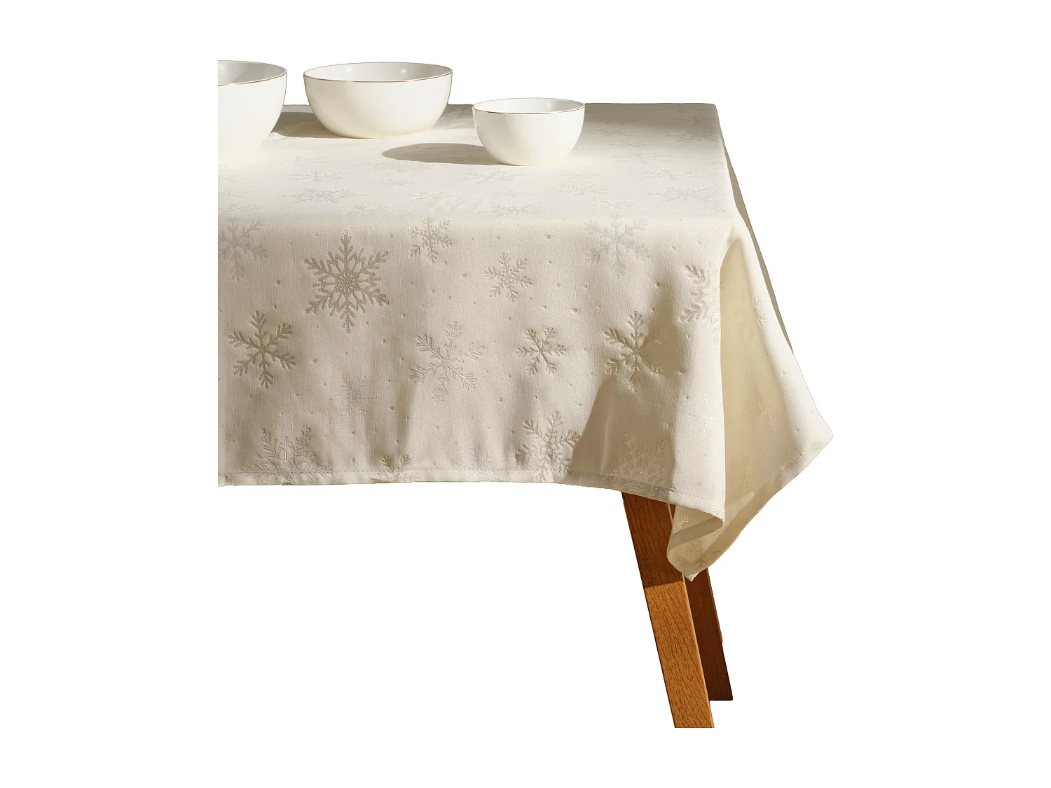 Nappe Jacquard Preciosita Écru 150x300