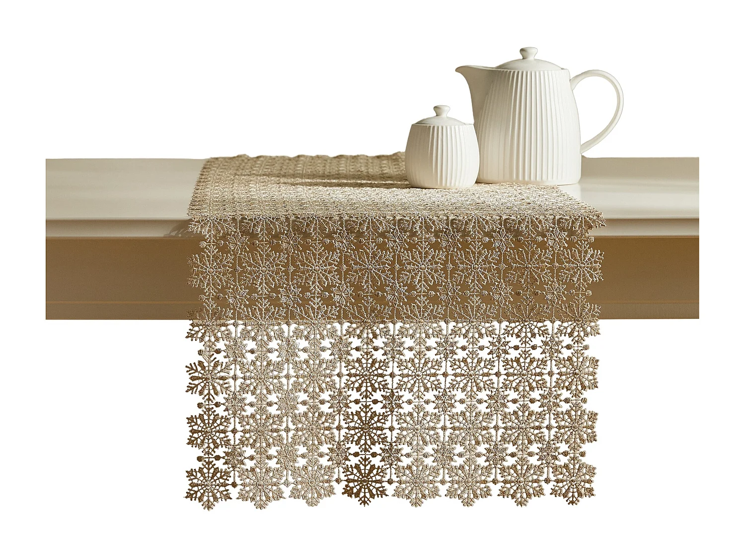 CHEMIN DE TABLE EN DENTELLE Santar 40 x 180