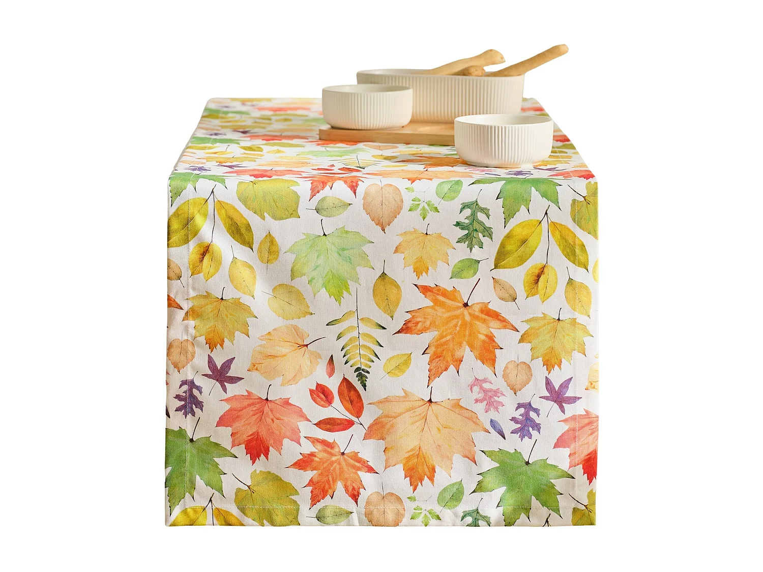 Chemin de table Listio beige moyen 40 x 180