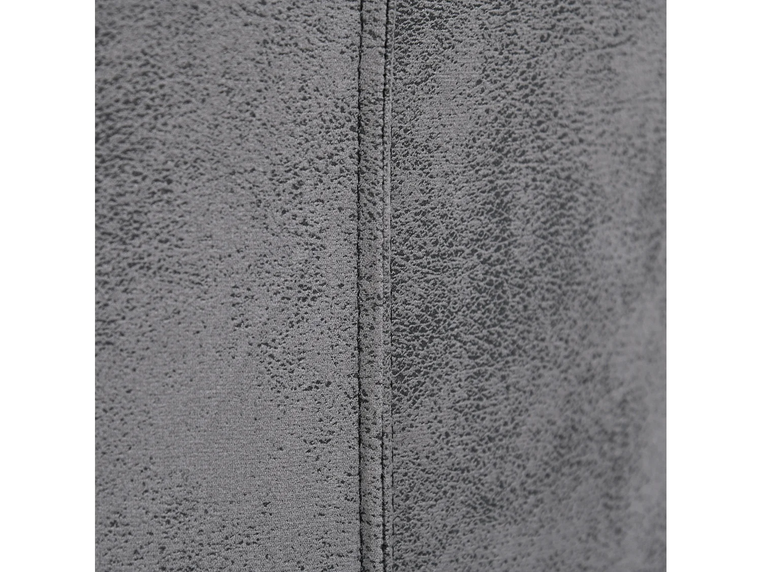 Ensemble de 4 chaises de salle à manger, chaises de cuisine avec dossier, toucher velours, gris, structure en acier