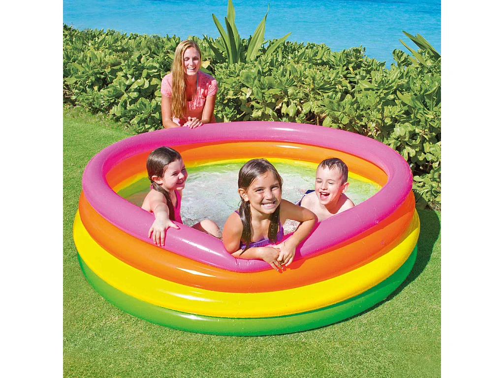 Piscine Enfant "Sunset" 168cm Multicolore