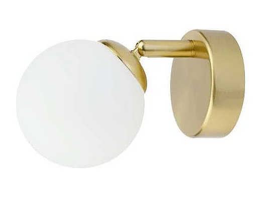 Aplique a pared Migos acabado latón, 17cm(alto) 10cm(ancho) 16cm(largo)