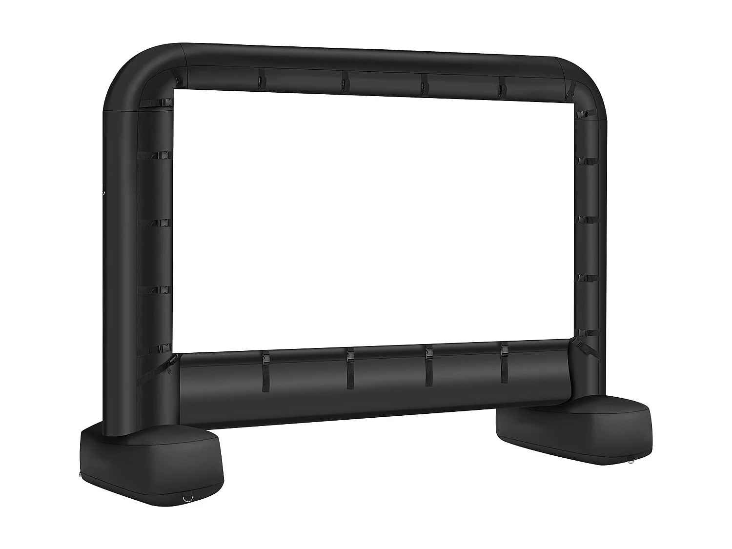 Écran de Projection Gonflable SucceBuy, Diagonale de 427 Cm, Format 16:9, 600D, Lavable, avec Sac de Rangement Portable, pour Extérieur, Cinéma Maison