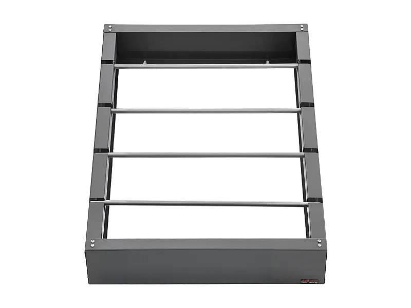 Support de Bobines de Fil SucceBuy, 4 Tiges Réglables, Porte-Bobines de Câbles Mural Acier Laminé à Froid, Support de Rangement, Capacité de Charge 68 kg