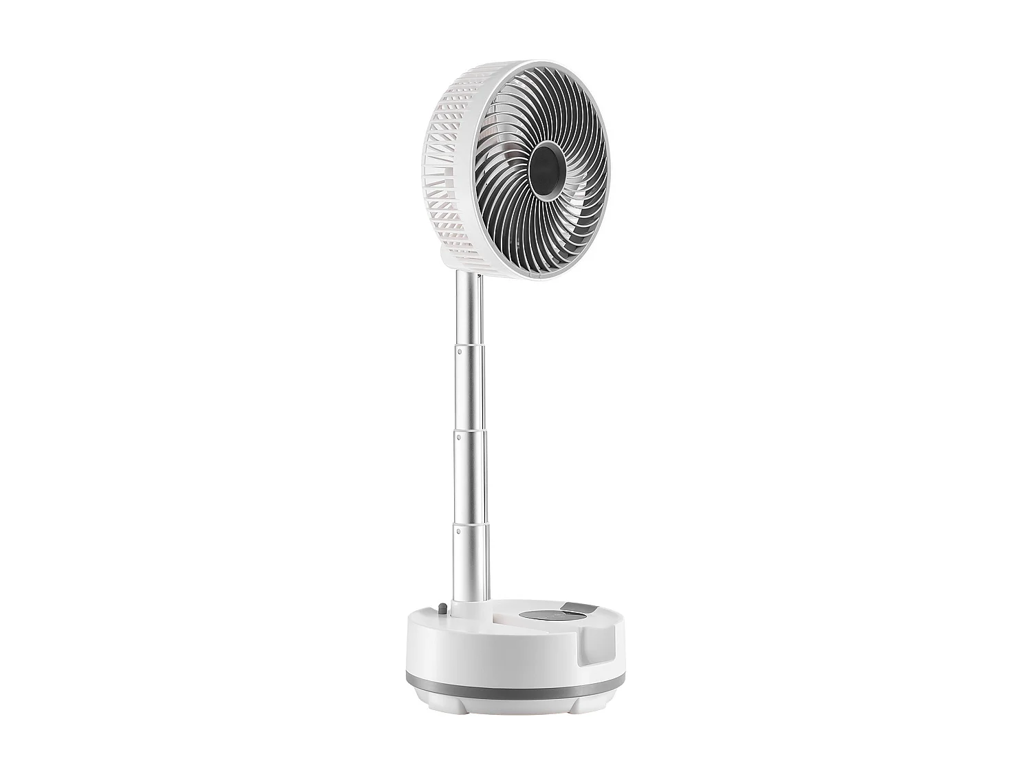 Ventilateur Oscillant SucceBuy Portable Pliable Rechargeable 20,3 cm, 3 en 1, Alimenté par Batterie, avec Télécommande, Silencieux, pour Table, 8 Vitesses