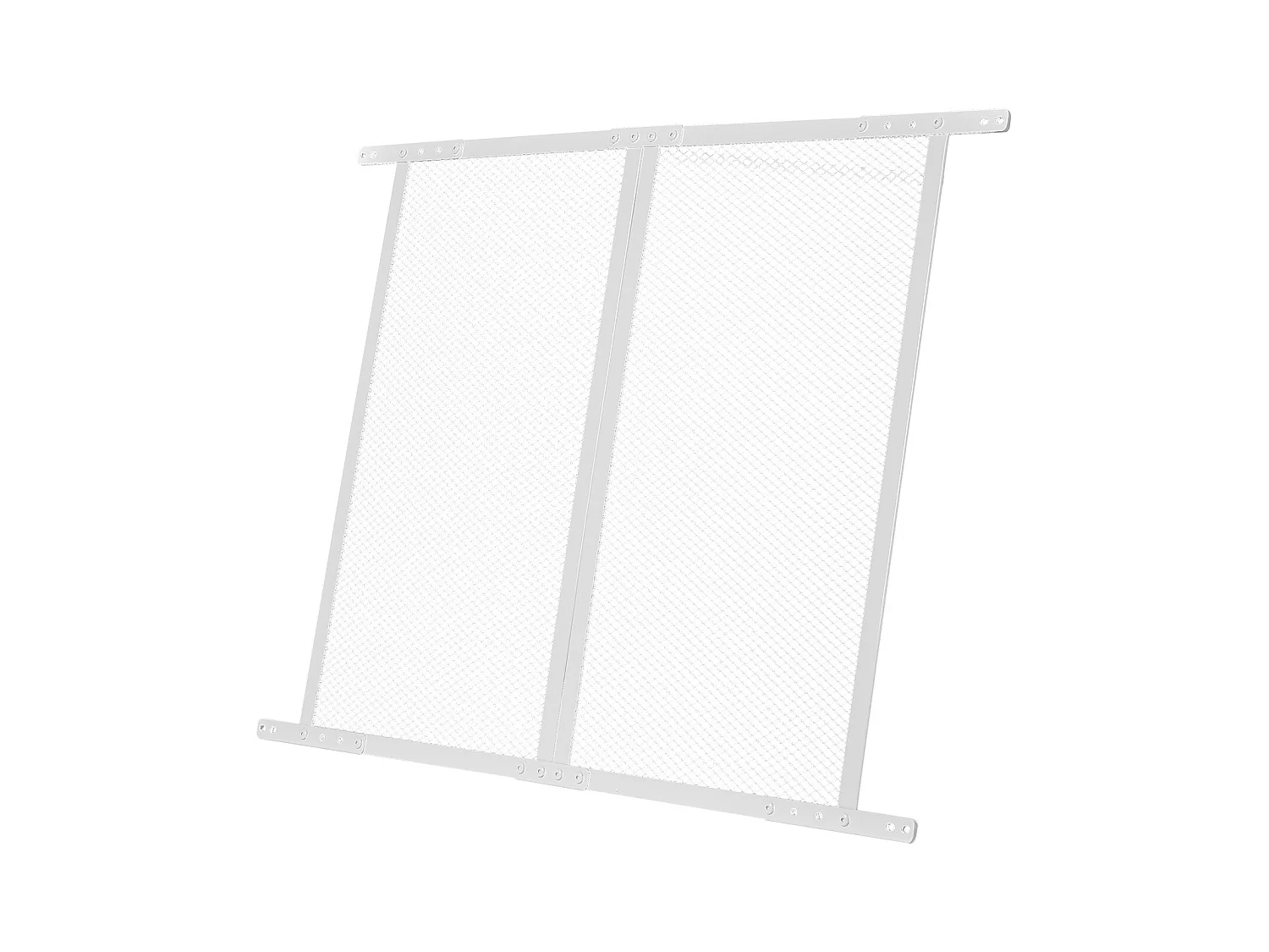 Grille de Porte SucceBuy d'Entrée de Camping-Car 80 x 72.4 cm, Protection d'Écran pour Porte RV en Alliage d'Alu, Renforcée et Respirante, Facile à Installer