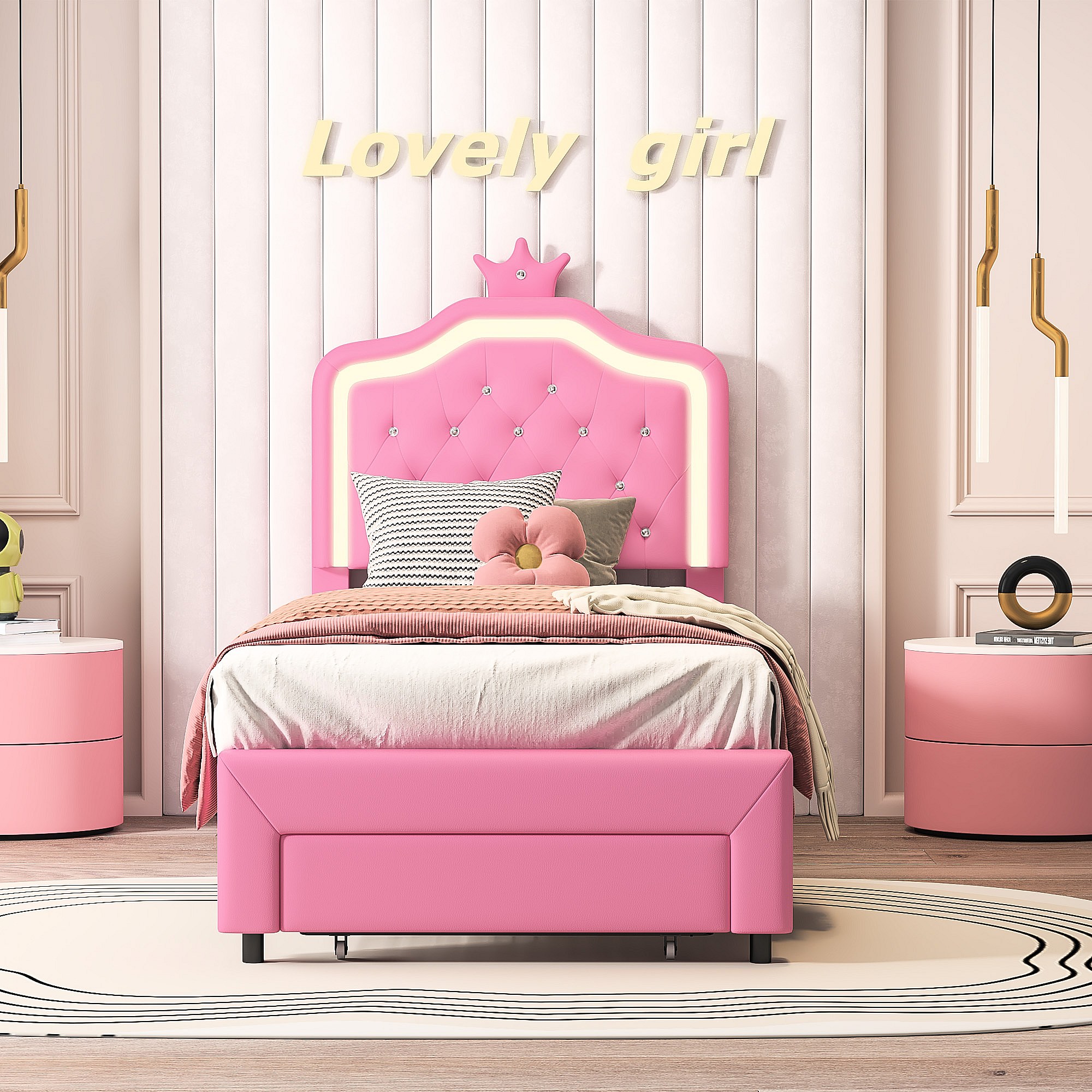Letto A Castello Wickey CrAzY Candy 90x200 Cm – Letto Gioco In Legno Naturale Per Bambini