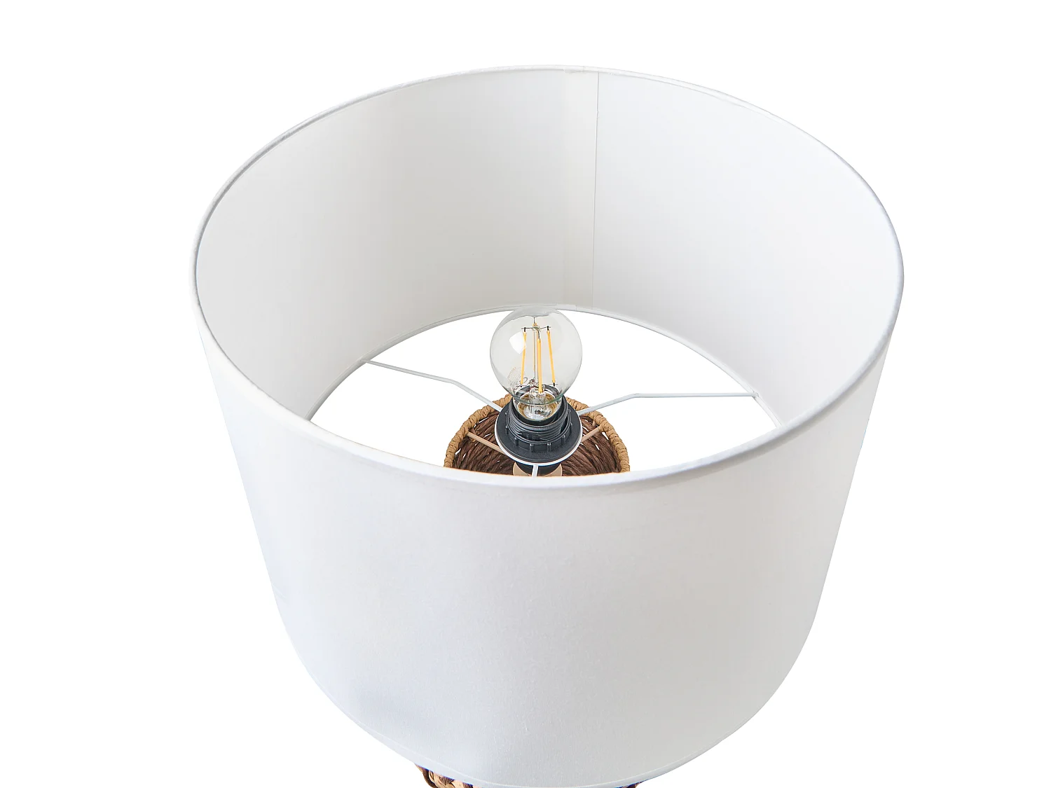 Table Lamp RENARD Paper Rope Natural