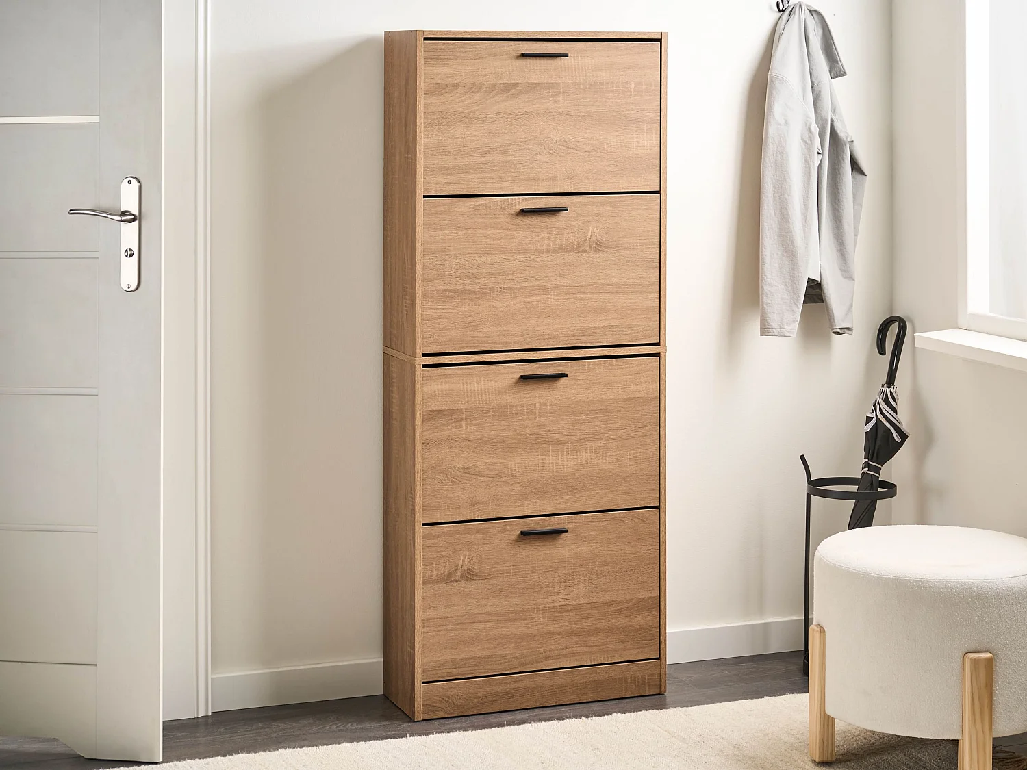 Meuble à chaussures BOWRAL Marron clair