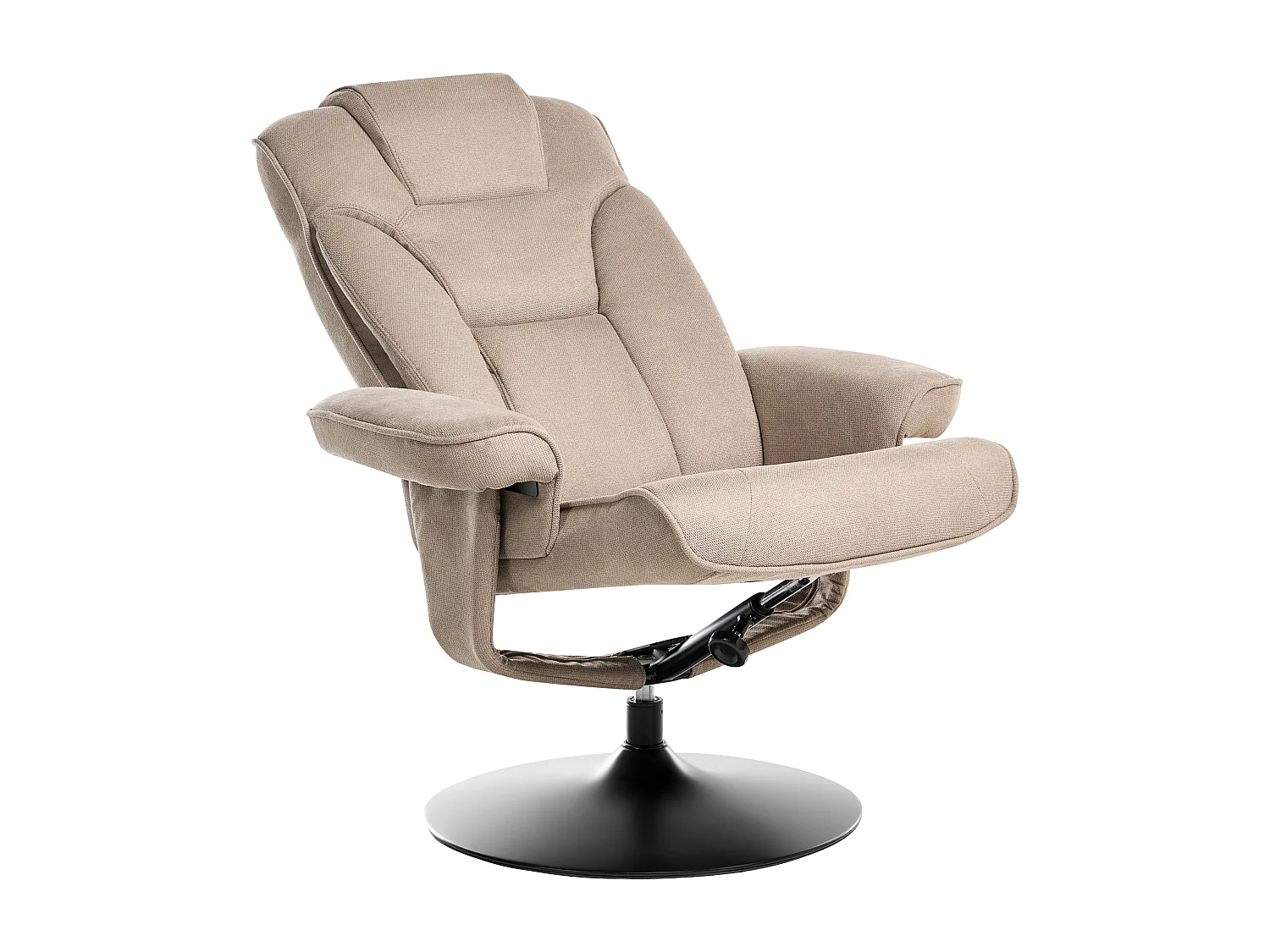Fauteuil inclinable NYKS Tissu Taupe