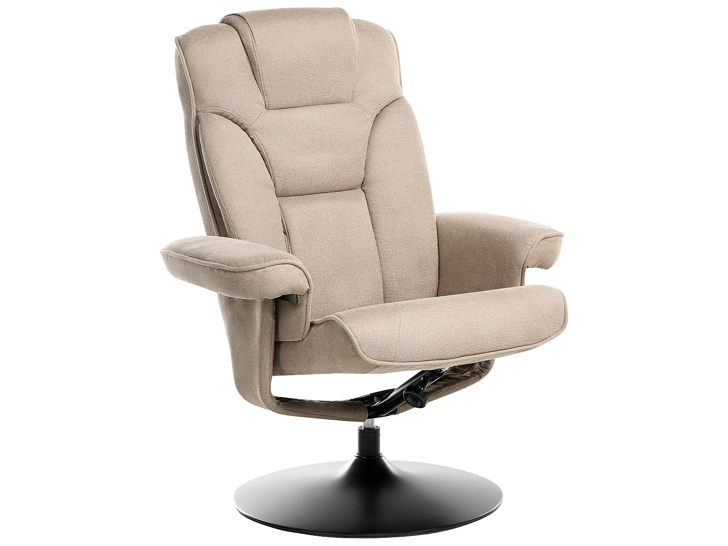 Fauteuil inclinable NYKS Tissu Taupe