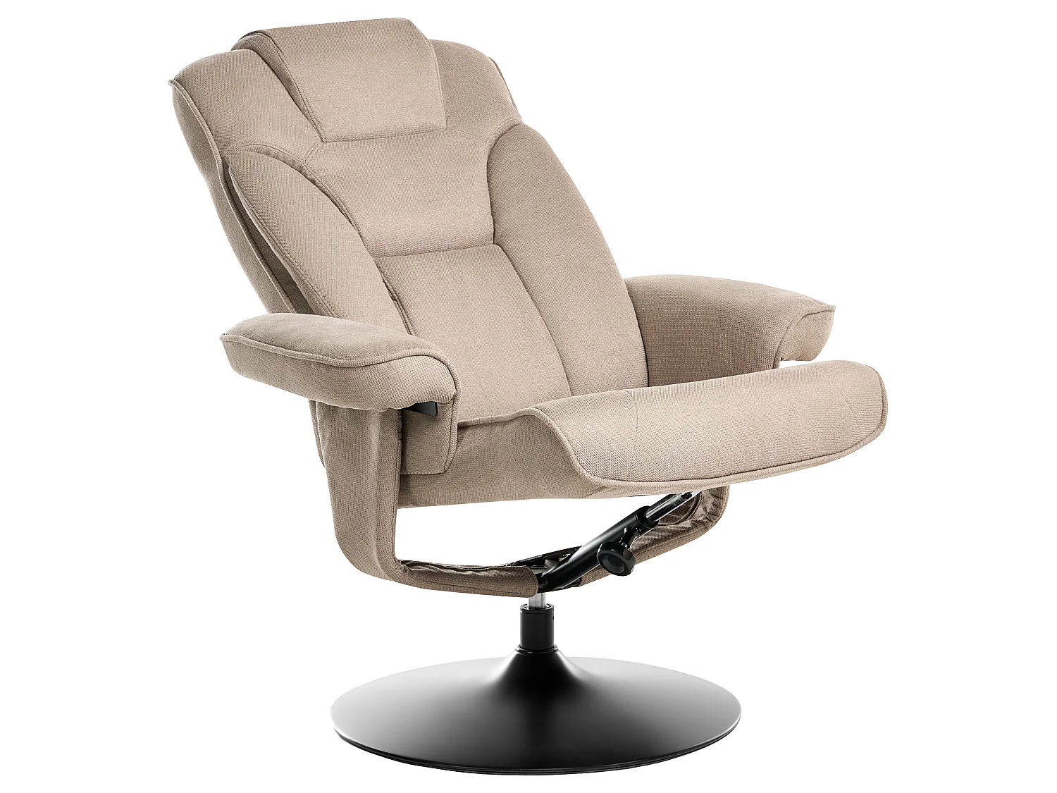 Fauteuil inclinable NYKS Tissu Taupe